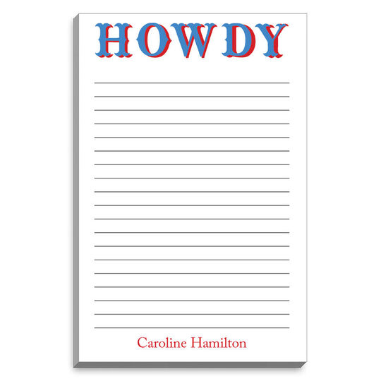 Howdy Notepads